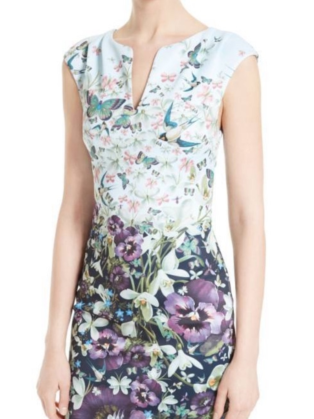 Ted Baker Tiha Entangled Enchantment Bodycon Dress